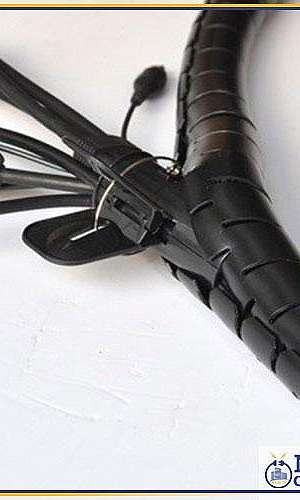 Organizador de fios espiral Organizador de fios espiral