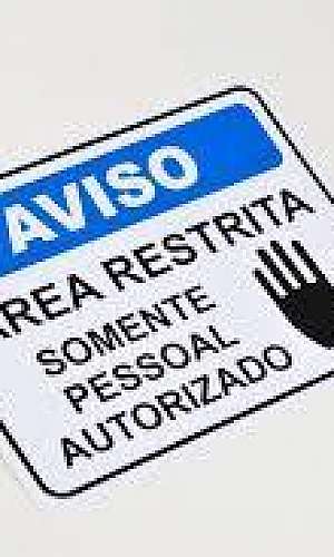 Placas de identificação em PVC Placas de identificação em PVC