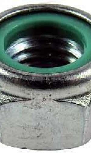 Porca com trava de nylon Porca com trava de nylon