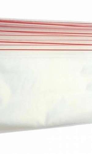 Saco plástico com lacre Saco plástico com lacre